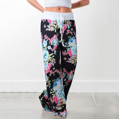 Large Plus Size Palazzo Joggers Women's Pants Female Sports Pants For Women Trousers Wide Leg Pant High Waist Sweatpants Baggy