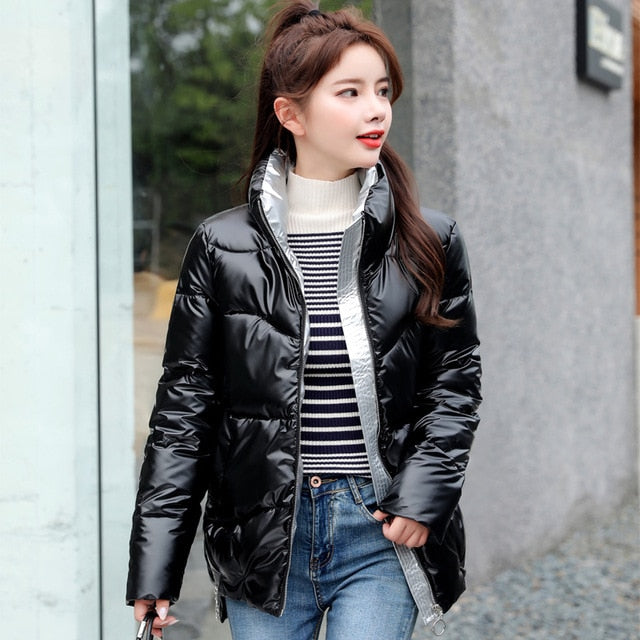 2020 New Winter Jacket High Quality stand-callor  Coat Women Fashion Jackets Winter Warm Woman Clothing Casual Parkas
