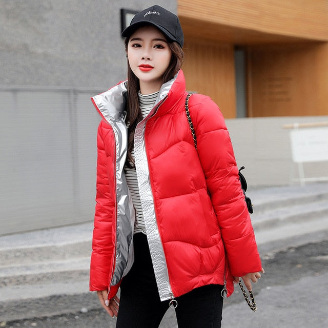 2020 New Winter Jacket High Quality stand-callor  Coat Women Fashion Jackets Winter Warm Woman Clothing Casual Parkas